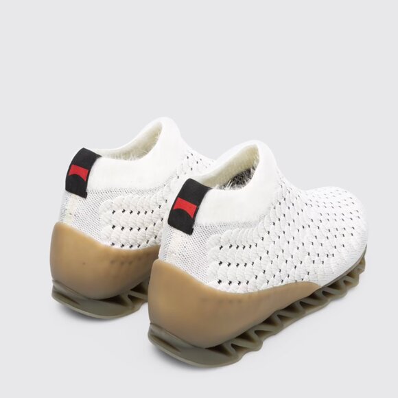 Camper Lab x Willhem together collab Himilayan low textured sock sneaker w/ fur - Picture 7 of 9